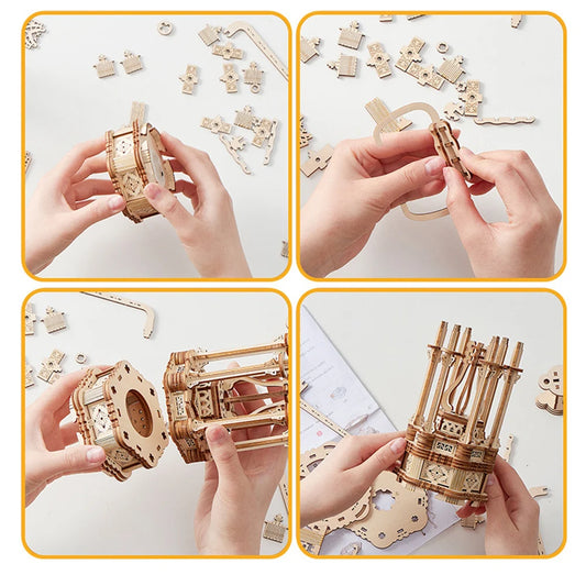 3D Puzzles Model Kits For Kids & Top Decorations Bedroom Table Decor