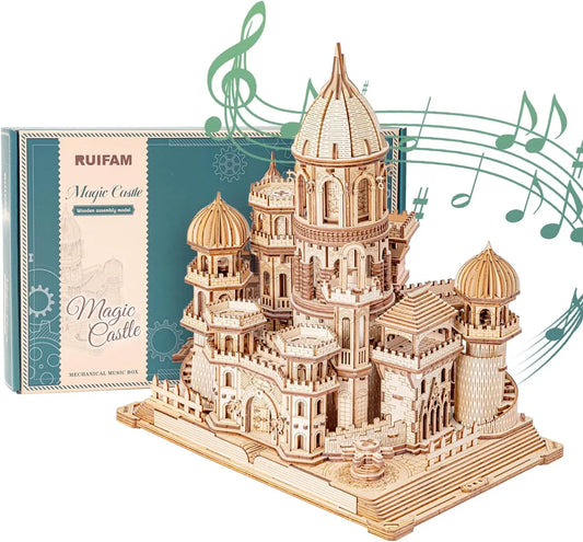 3D Puzzles Mechanical Wooden Wide Model Kit Puzzles for kids & Home decor