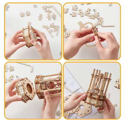 3D Puzzle Ferris Wheel Hands Craft  Instrument Assembly Building Model Kit Brain Teaser Puzzles Toy