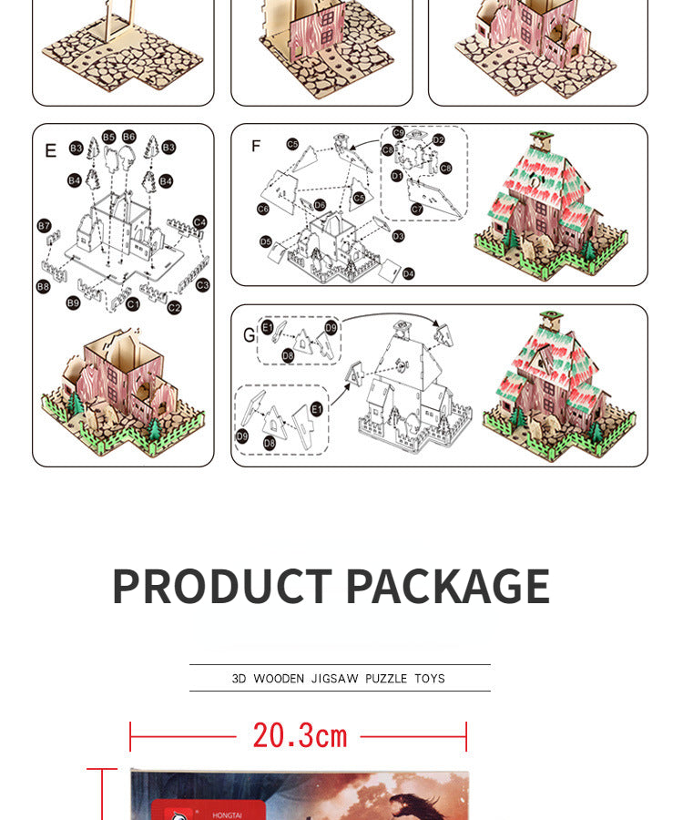 Robot 3D Stereo Stitch Puzzle Handmade Model Toys for Boys Adults Creative Gifts Home Decoration