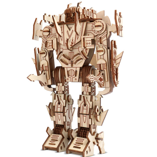 Robot 3D Stereo Stitch Puzzle Handmade Model Toys for Boys Adults Creative Gifts Home Decoration