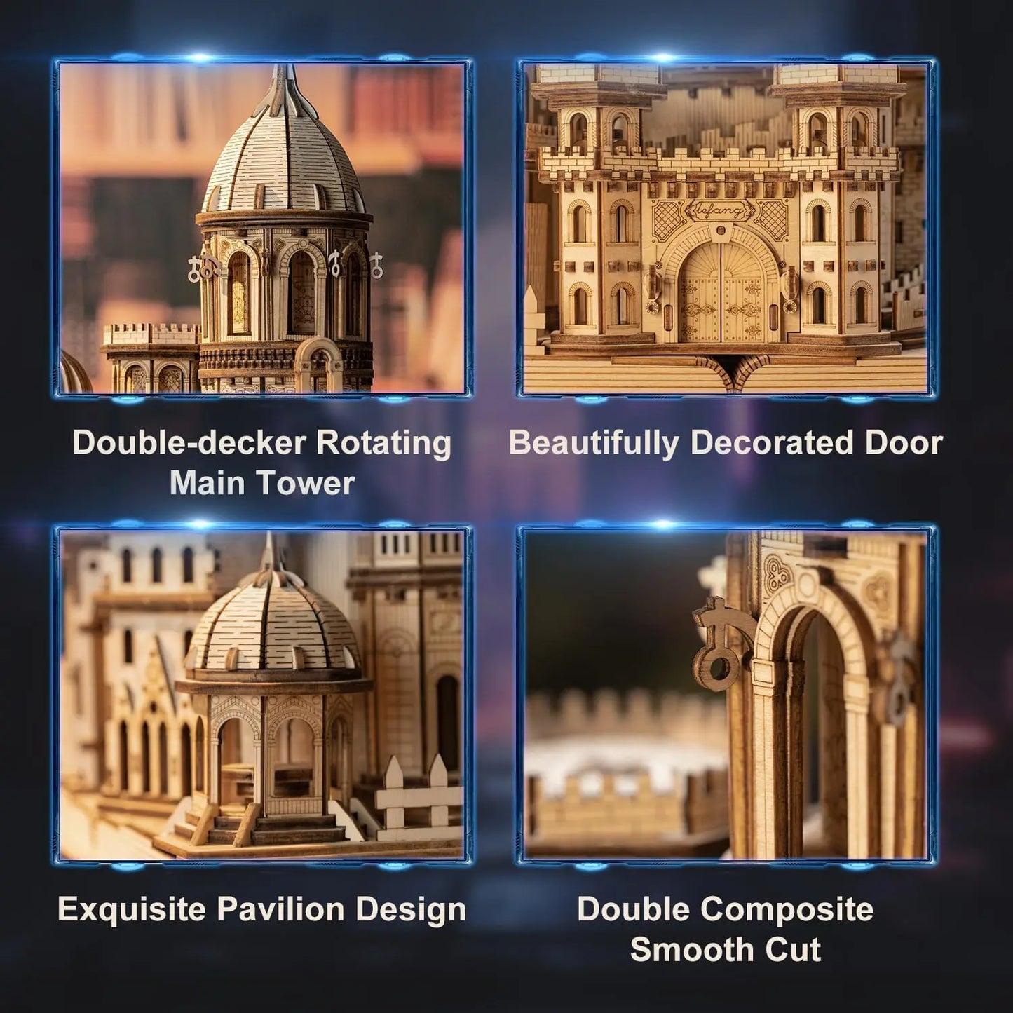 3D Puzzles Mechanical Wooden Wide Model Kit Puzzles for kids & Home decor
