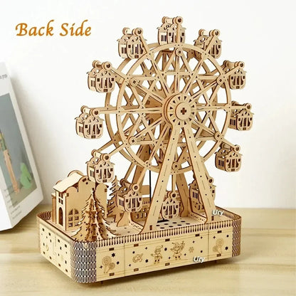 3D Puzzle Ferris Wheel Hands Craft  Instrument Assembly Building Model Kit Brain Teaser Puzzles Toy