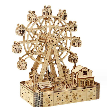 3D Puzzle Ferris Wheel Hands Craft  Instrument Assembly Building Model Kit Brain Teaser Puzzles Toy