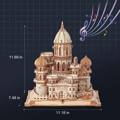 3D Puzzles Mechanical Wooden Wide Model Kit Puzzles for kids & Home decor